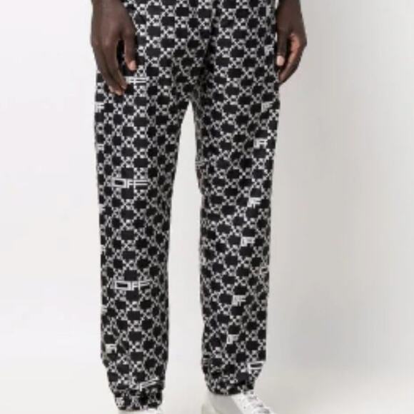 OFF-WHITE monogram nylon pants Black - Picture 2 of 16